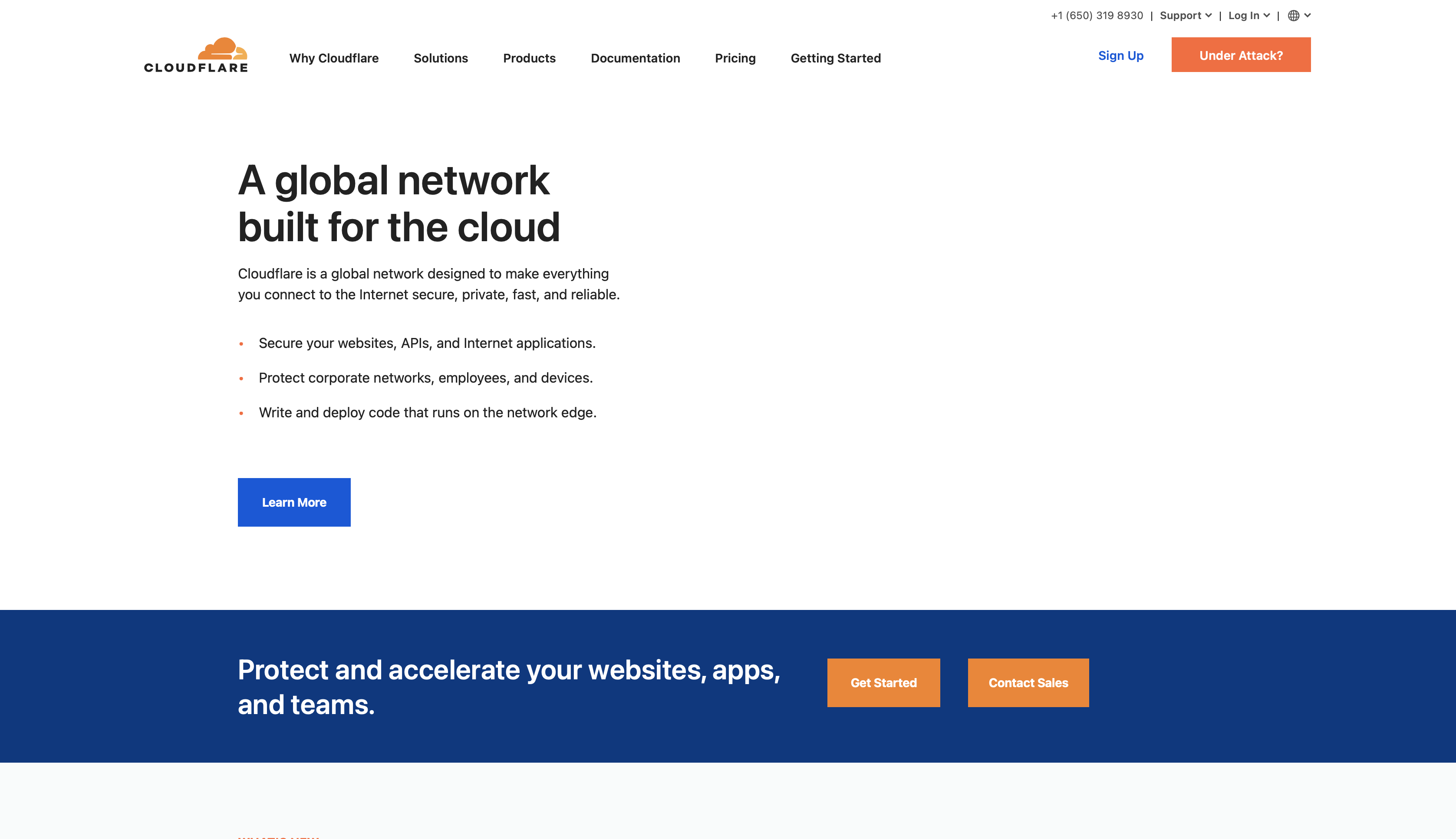 CloudFfare Website